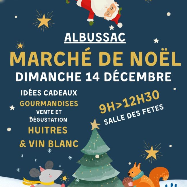 Dimanche 14 décembre 2025 – Marché de Noël