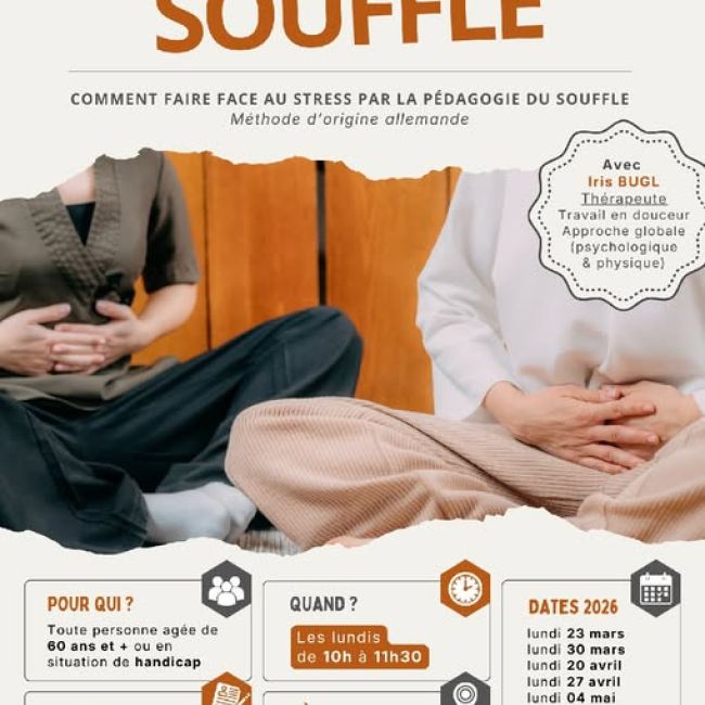 Ateliers souffle à Saint-Privat du 23 mars au 15 juin 2026