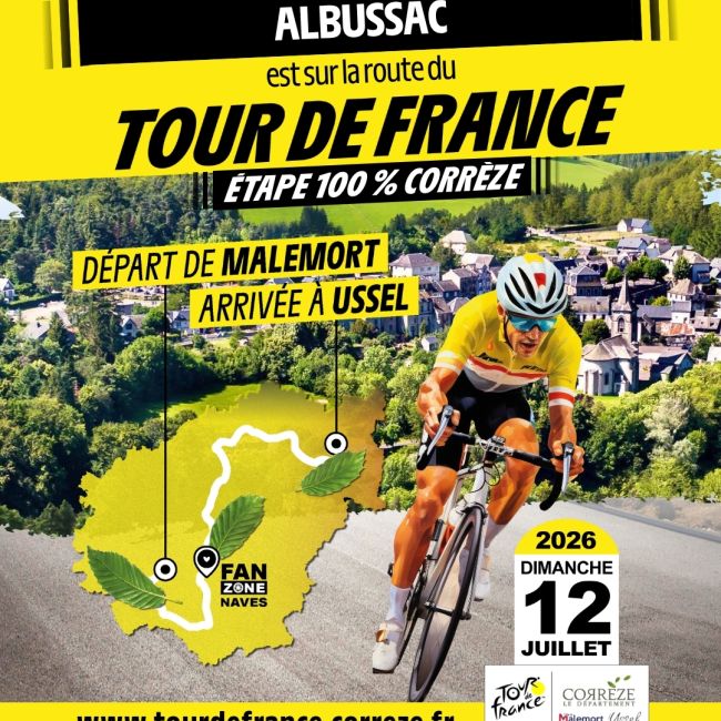 Dimanche 12 juillet 2026 : passage du Tour de France cycliste aux Quatre Routes