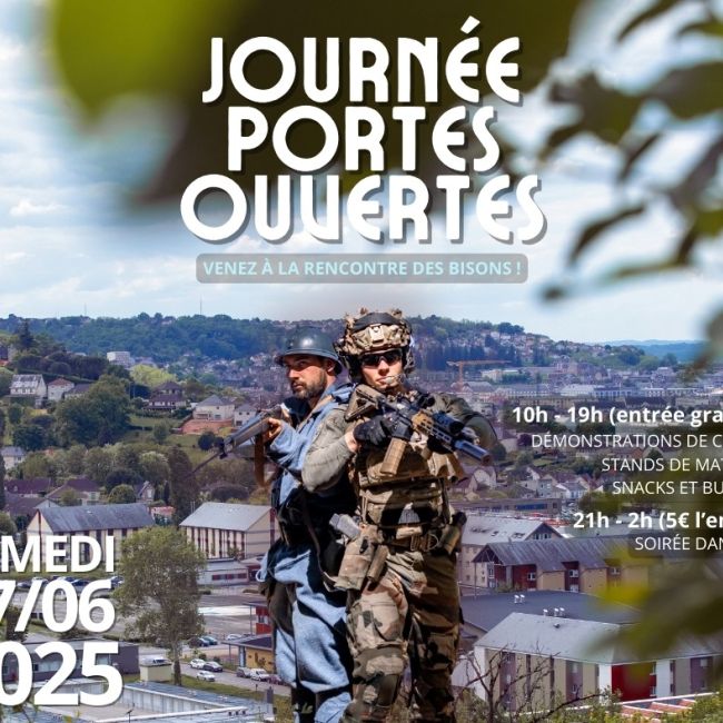 Samedi 07 juin 2025 : journée portes ouvertes au 126 RI de Brive-la-Gaillarde