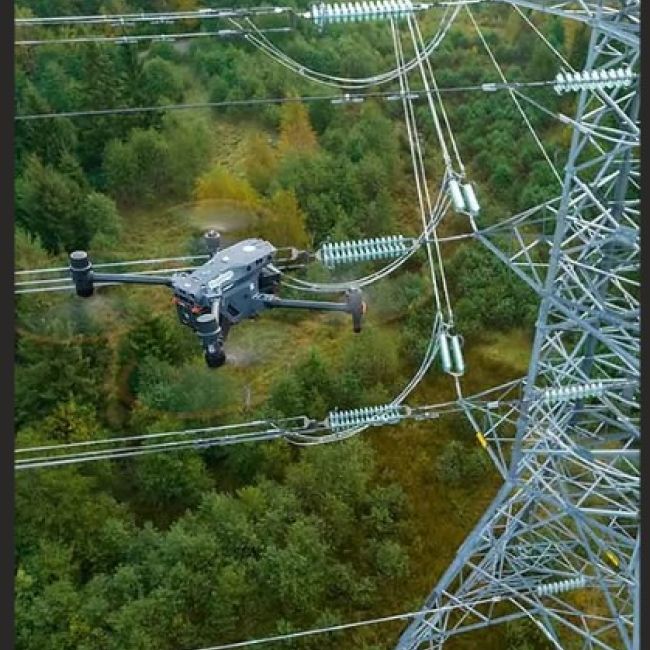Survol des réseaux HTA par drone du 02 décembre 2025 au 03 janvier 2026